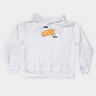 The Badmood Cat - what? Kids Hoodie